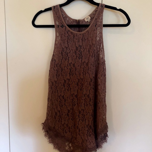 Purple Lace Tank top Wilfred - Picture 1 of 1